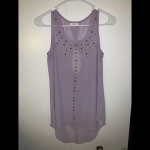 Purple tank